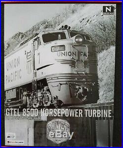 Scale trains rivet counter n gauge Gtell 8500 up big blow turbine #27 DCC SOUND