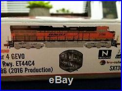 Scaletrains N Scale Tier 4 Gevo BNSf DCC and Sound Factory Installed