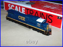 Scaletrains N Sxt39187 Csx C39-8 Diesel With DCC + Sound Brand New