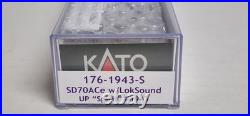 Union Pacific SD70ACe1943 SPIRIT Kato N Scale 176-1943S ESU LokSound DCC Decoder Union Pacific SD70ACe1943 SPIRIT Kato N Scale 176-1943S ESU LokSound DCC Decoder