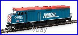 Walthers 910-19473 HO Scale EMD F40PH Metra 129 with DCC & Sound