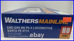 Walthers Mainline HO Scale EMD GP9 Santa Fe 714 DCC & Sound (N)